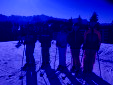 Le Mont-Blanc en arrière plan
