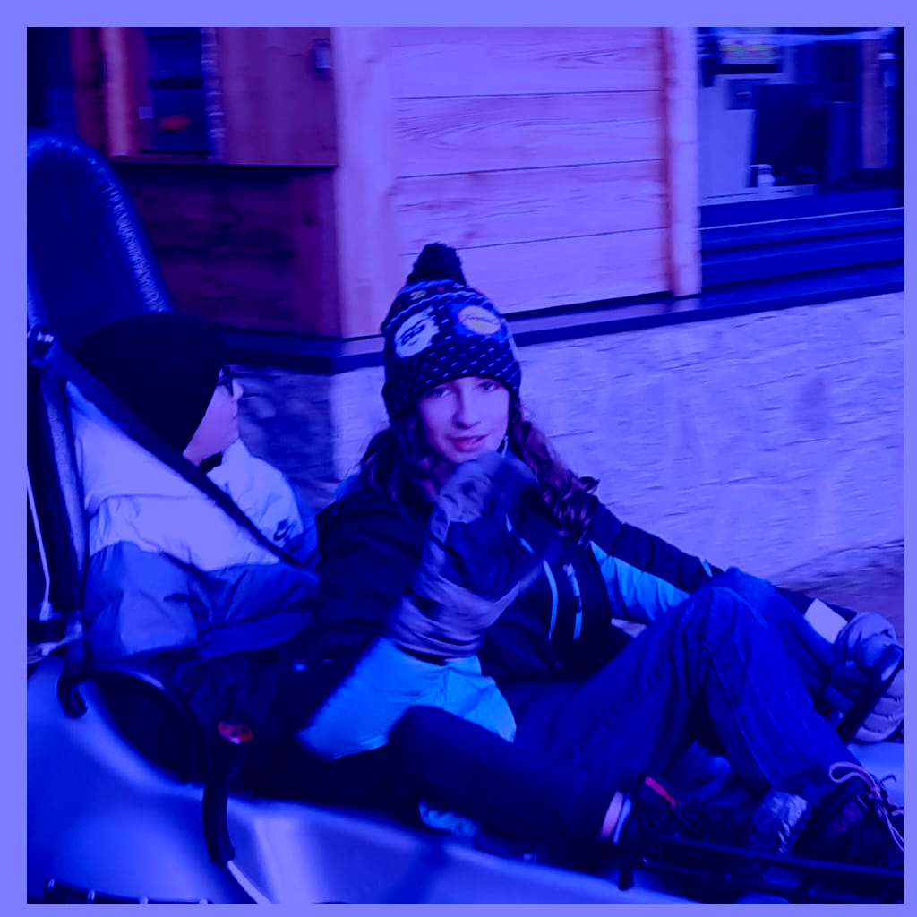 Descente luge !