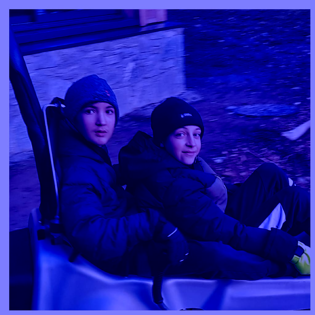Descente luge !