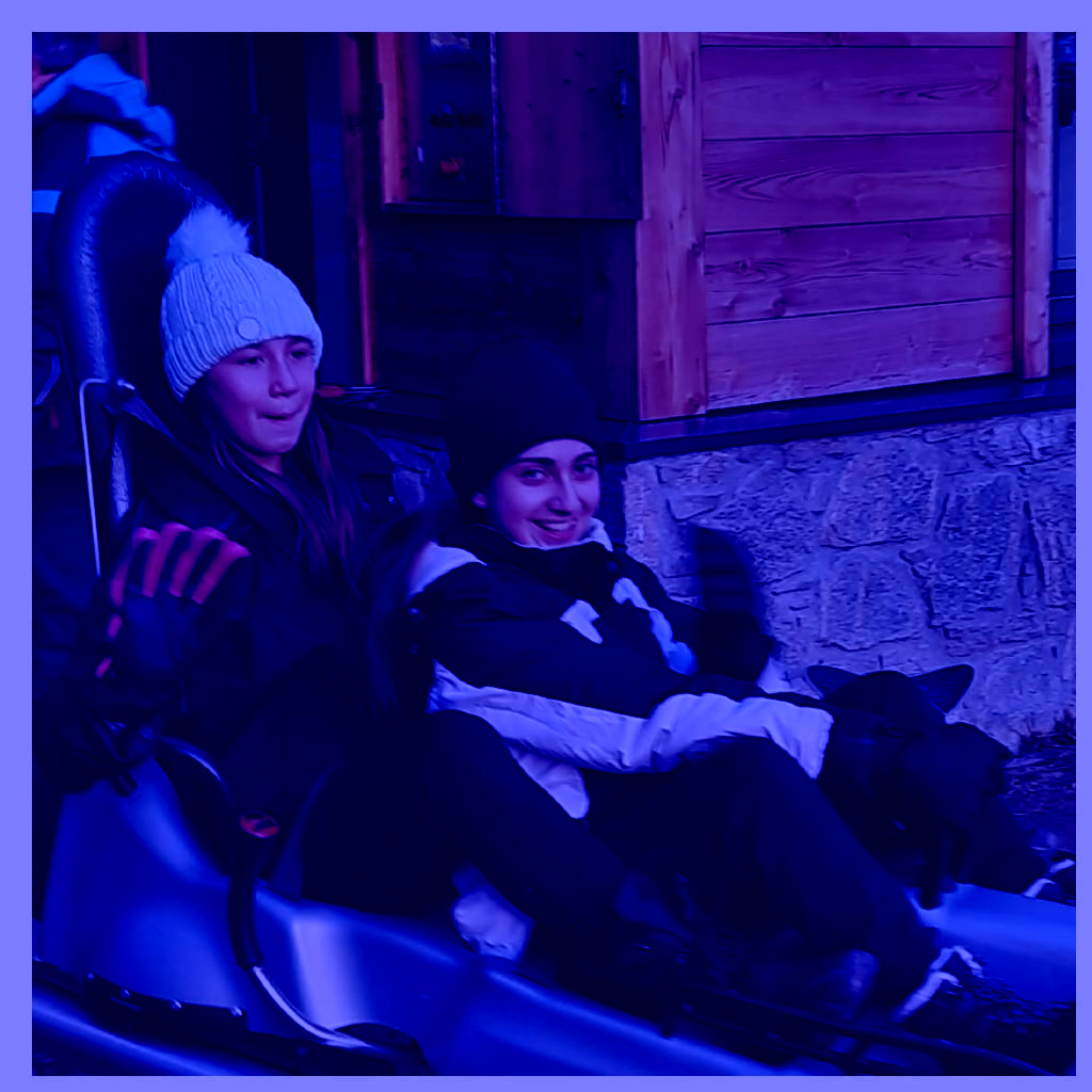 Descente luge !