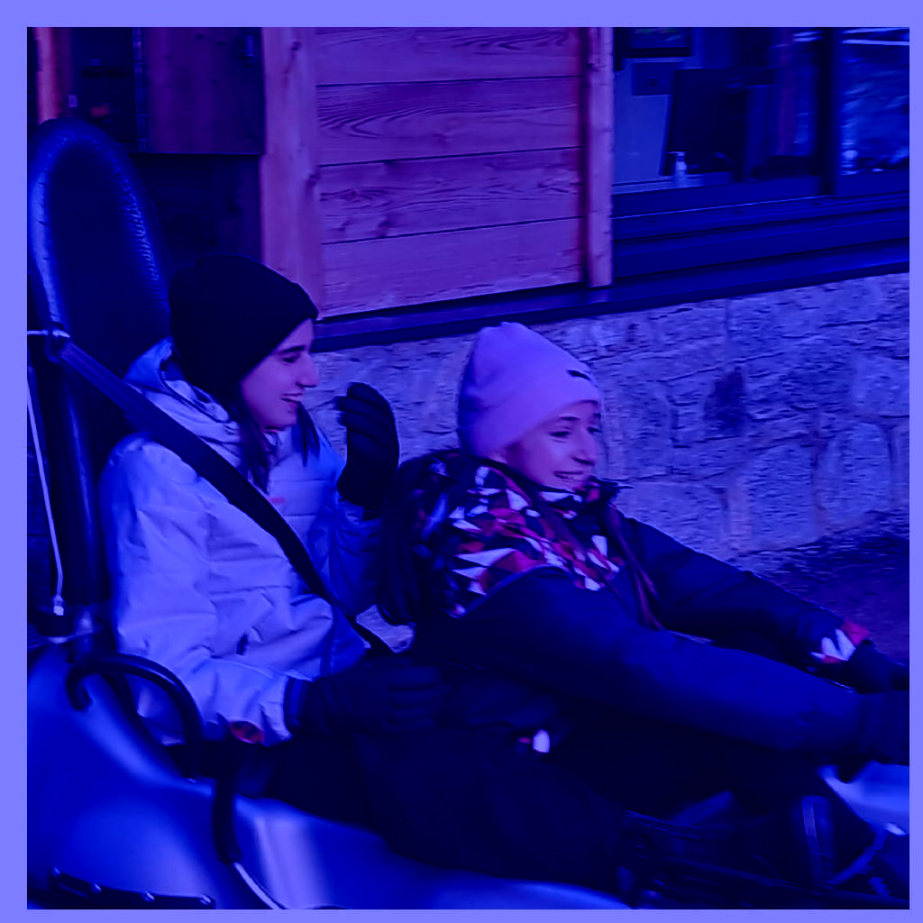 Descente luge !